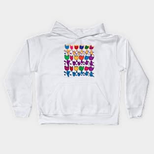 Dancing Tulips Kids Hoodie